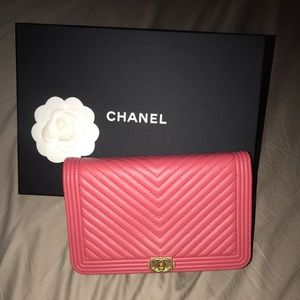 Chanel bag perfect for going out to party!